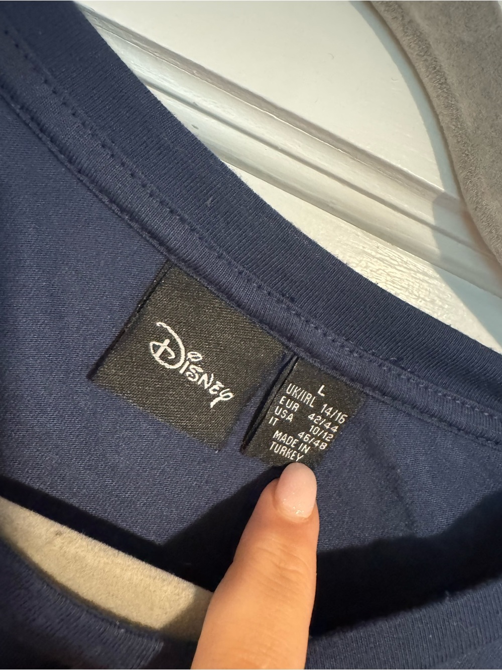 Disney Navy & Light Blue Stitch Graphic Tee - Picture 2 of 2